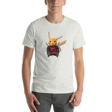 Load image into Gallery viewer, Cute Pikachu wears Deadpool costume Unisex T-Shirt