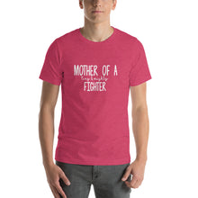 Load image into Gallery viewer, Mother of a tiny & mighty fighter Unisex T-Shirt