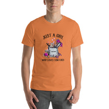 Load image into Gallery viewer, Just a girl who loves Tom Ford Unisex T-Shirt