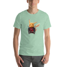 Load image into Gallery viewer, Cute Pikachu wears Deadpool costume Unisex T-Shirt
