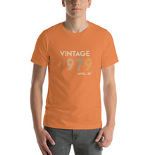 Load image into Gallery viewer, Vintage 1979, April 24th Unisex T-Shirt

