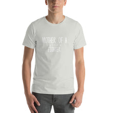 Load image into Gallery viewer, Mother of a tiny &amp; mighty fighter Unisex T-Shirt

