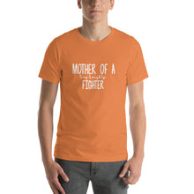Load image into Gallery viewer, Mother of a tiny &amp; mighty fighter Unisex T-Shirt
