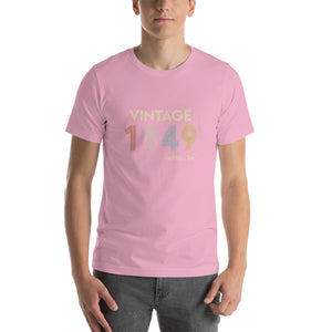 Vintage 1949, April 24th Unisex T-Shirt